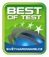 Logo Best Of Test časopisu světhardware.cz